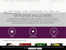 Tablet Screenshot of enplenasfacultades.org